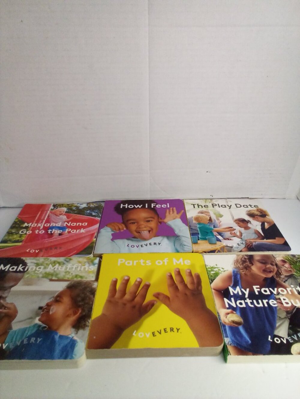 Lovevery Board Books Lot of 6 Baby Toddler Preschool Learning Hardcover